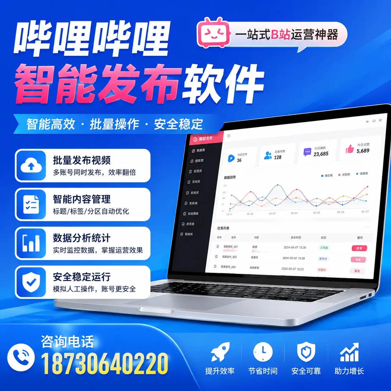 如何通过哔哩哔哩智能发布软件提升 锡林郭勒 企业曝光率